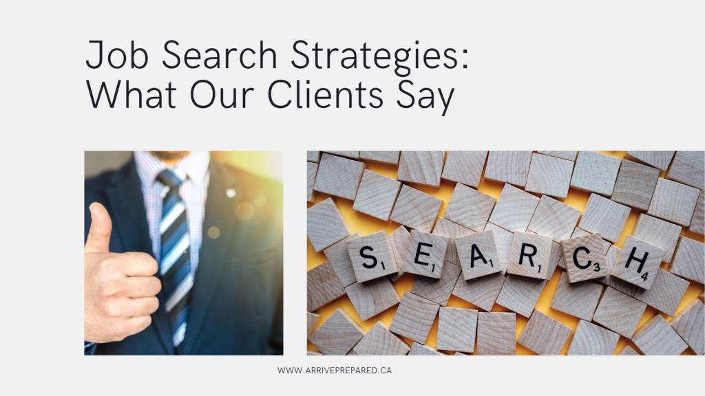 Job Search Strategies What Our Clients Say