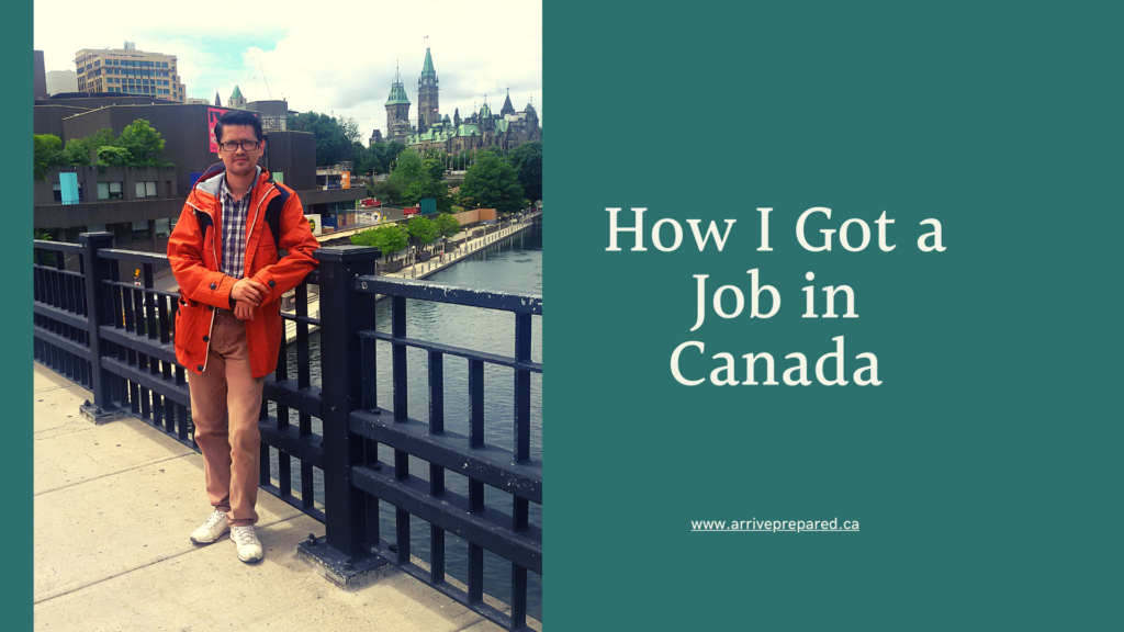 How I got a job in Canada