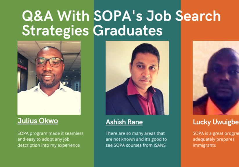 Q&A With SOPA JSS Graduates